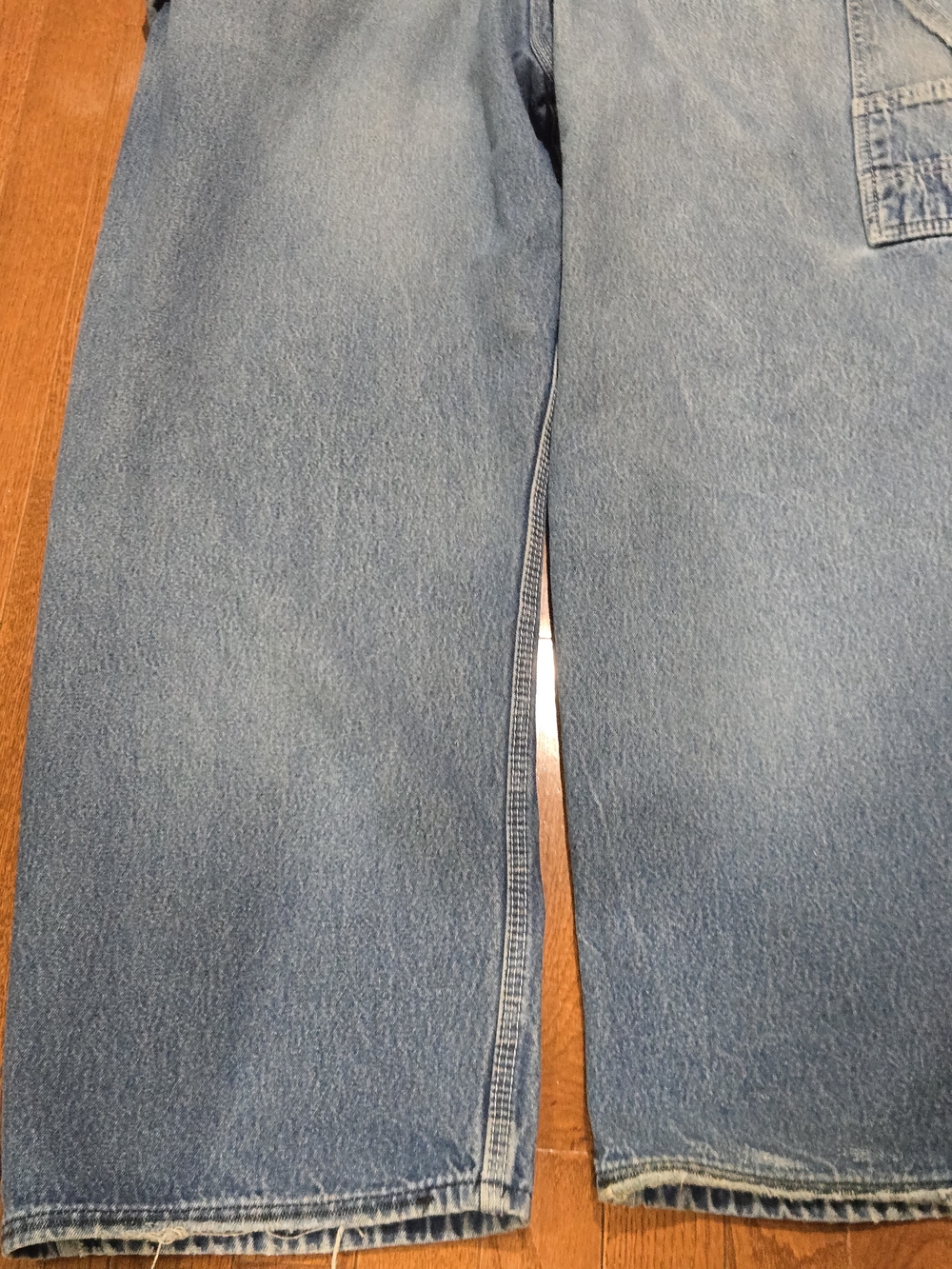 Light Blue Key Imperial Denim Men's Jeans Overalls - Picture 5 of 10